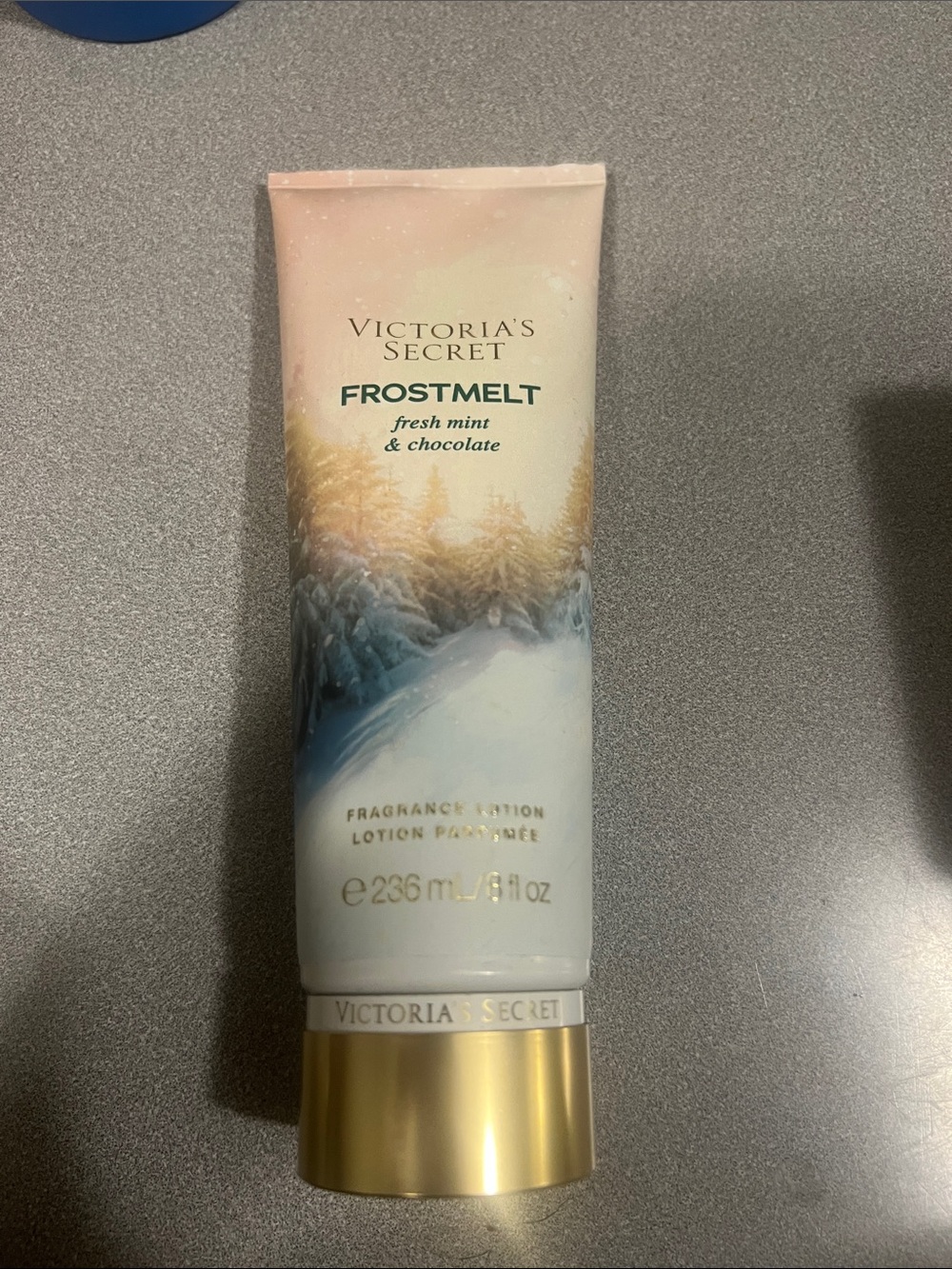 Victoria's Secret Frostmelt fresh mint and chocolate lotion